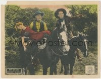 2d295 HIS MAJESTY THE OUTLAW LC '24 Ben Wilson on horseback with unconscious Violet La Plante!