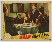 2d298 HOLD THAT KISS LAMINATED LC '38 Mickey Rooney is mad O'Sullivan won't date a millionaire!