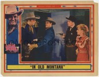 2d317 IN OLD MONTANA LC '37 two bad guys capture both Fred Scott & his girl Jean Carmen!