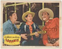2d354 LARAMIE LC #5 '49 Charles Starrett & Smiley Burnette singing with cowboy playing guitar!