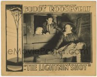 2d365 LIGHTNIN' SHOT LC '28 Buddy Roosevelt & cool dog rescue unconscious boy from bad guy!