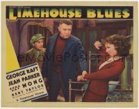 2d368 LIMEHOUSE BLUES LC '34 huge guy grabbing Jean Parker as little guy watches!
