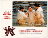 2d370 LITTLE BIG MAN LC #8 '71 c/u of Dustin Hoffman getting baptized, directed by Arthur Penn!