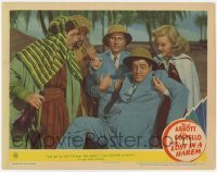 2d377 LOST IN A HAREM LC #8 '44 Bud Abbott keeps Lou Costello from tearing 'em apart!