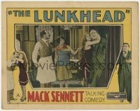 2d386 LUNKHEAD LC '29 Andy Clyde & Hill shocked by Gribbon & sexy O'Leary, Mack Sennett talkie!
