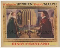 2d403 MARY OF SCOTLAND LC '36 Katharine Hepburn stares at Florence Eldridge as Queen Elizabeth!