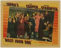 2d407 MEET JOHN DOE LC '41 Gary Cooper carrying little people, Barbara Stanwyck, Frank Capra!