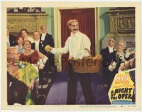 2d452 NIGHT AT THE OPERA LC #4 R48 Groucho Marx hurls food from basket to shocked operagoers!