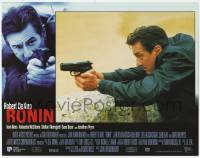 2d549 RONIN LC '98 best close up of Robert De Niro pointing gun, directed by John Frankenheimer!