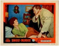 2d589 SHIELD FOR MURDER LC #2 '54 Edmond O'Brien is a dame-hungry killer cop, sexy Marla English!