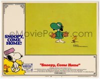 2d599 SNOOPY COME HOME LC #5 '72 great Schulz art of Snoopy in hospital scrubs with Woodstock!