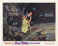 2d600 SNOW WHITE & THE SEVEN DWARFS LC R75 Disney cartoon classic, forest animals help her clean!