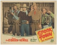 2d617 SPOOK TOWN LC '44 Texas Rangers Dave Tex O'Brien, Jim Newill & Guy Wilkerson by jail!