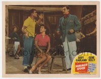 2d635 SUMMER STOCK LC #7 '50 Gloria De Haven & Hans Conred stare at angry Gene Kelly!