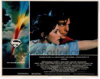 2d640 SUPERMAN LC '78 best close up of Christopher Reeve & Margot Kidder flying!