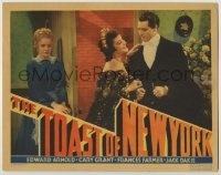 2d675 TOAST OF NEW YORK LC '37 jealous Frances Farmer walks in on Cary Grant & Thelma Leeds!