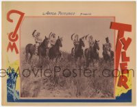 2d676 TOM TYLER LC '40s stock lobby card with Native American Indians on horses!