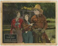 2d693 TUMBLING RIVER LC '27 great image of Tom Mix with two cowgirls!