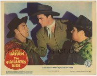 2d712 VIGILANTES RIDE LC '43 Russell Hayden threatens bad guy to get information out of him!