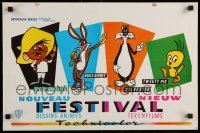 2f048 NOUVEAU FESTIVAL DESSINS ANIMES Belgian '60s Bugs Bunny, Sylvester, Tweety Bird and Speedy!