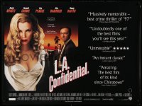 2f668 L.A. CONFIDENTIAL British quad '97 Kevin Spacey, Russell Crowe, sexy Kim Basinger!