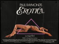 2f687 PAUL RAYMOND'S EROTICA British quad '81 Brigitte Lahaie, completely different sexy image!