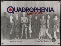 2f691 QUADROPHENIA British quad '79 The Who & Sting, English rock & roll, Phil Daniels!