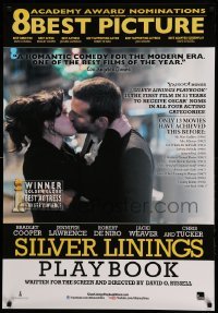 2f176 SILVER LININGS PLAYBOOK Canadian awards 1sh '13 image of Bradley Cooper, Jennifer Lawrence!