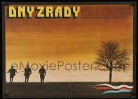 2f129 DAYS OF BETRAYAL Czech 23x32 '73 Dny Zrady I, cool image by Ziegler!