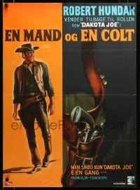 2f272 DAKOTA JOE Danish '67 Demicheli' Un hombre y un colt, art of Fernando Sancho & gunbelt!