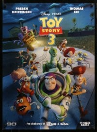 2f313 TOY STORY 3 Danish '10 Disney & Pixar, great image of Woody, Buzz & cast!