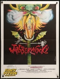 2f775 JABBERWOCKY French 24x32 '77 Terry Gilliam, Monty Python, great wacky fantasy monster art!