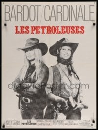 2f785 LEGEND OF FRENCHIE KING French 24x32 '71 sexiest Claudia Cardinale & Brigitte Bardot!