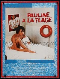 2f813 PAULINE AT THE BEACH French 22x29 '83 Pauline a la Plage, Eric Rohmer, Amanda Langlet!