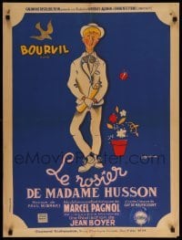 2f817 PRIZE French 24x32 R60s Jean Boyer's Le rosier de Madame Husson, Noel art of Bourvil!