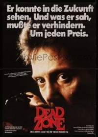 2f187 DEAD ZONE German '84 Cronenberg & King, Christopher Walken has the power to see the future!