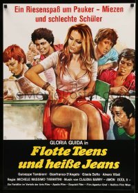 2f209 TEASERS German '78 Casaro artwork of sexy girl who will boggle your mind in private!