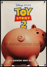 2f213 TOY STORY 2 teaser German 17x24 '00 Hamm, Disney and Pixar animated sequel!