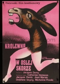 2f874 DONKEY SKIN Polish 23x33 '73 Jacques Demy's Peau d'ane, cool different art by Wiktor Gorka!