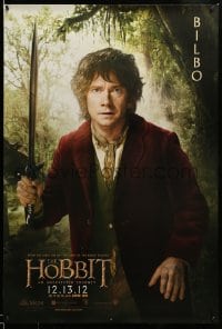 2f022 HOBBIT: AN UNEXPECTED JOURNEY teaser DS Singapore '12 great image of Martin Freeman as Bilbo!