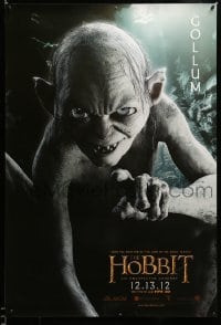 2f024 HOBBIT: AN UNEXPECTED JOURNEY teaser DS Singapore '12 image of CGI Andy Serkis as Gollum!