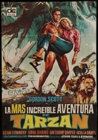 2f391 TARZAN'S GREATEST ADVENTURE Spanish R71 hero Gordon Scott lives his mightiest adventure!