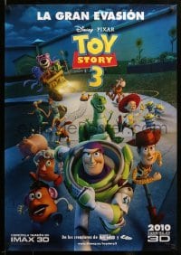 2f397 TOY STORY 3 advance Spanish '10 Disney & Pixar, Buzz Lightyear and cast!