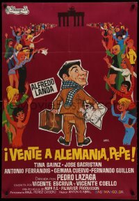 2f400 VENTE A ALEMANIA PEPE Spanish '71 Pedro Lazaga, Alfredo Landa in the title role, Jano art!