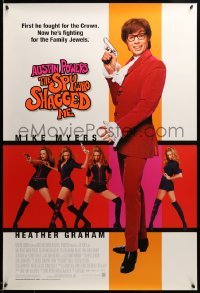 2g494 AUSTIN POWERS: THE SPY WHO SHAGGED ME 1sh '99 Mike Myers, super sexy Heather Graham!