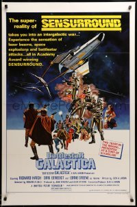 2g517 BATTLESTAR GALACTICA style C 1sh '78 great sci-fi art by Robert Tanenbaum!