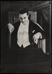 2g270 DRACULA 29x42 commercial poster '66 Browning, Bela Lugosi with his creepy long fingernails!