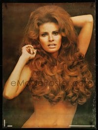 2g304 RAQUEL WELCH 30x40 commercial poster '60s great sexy image of her topless with long hair!