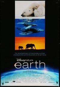 2g591 EARTH DS 1sh '07 environment documentary, narrated by Patrick Stewart!