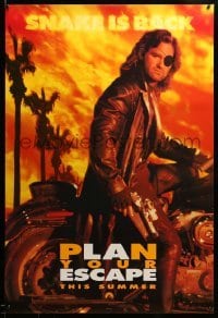 2g602 ESCAPE FROM L.A. teaser 1sh '96 John Carpenter, Kurt Russell returns as Snake Plissken!